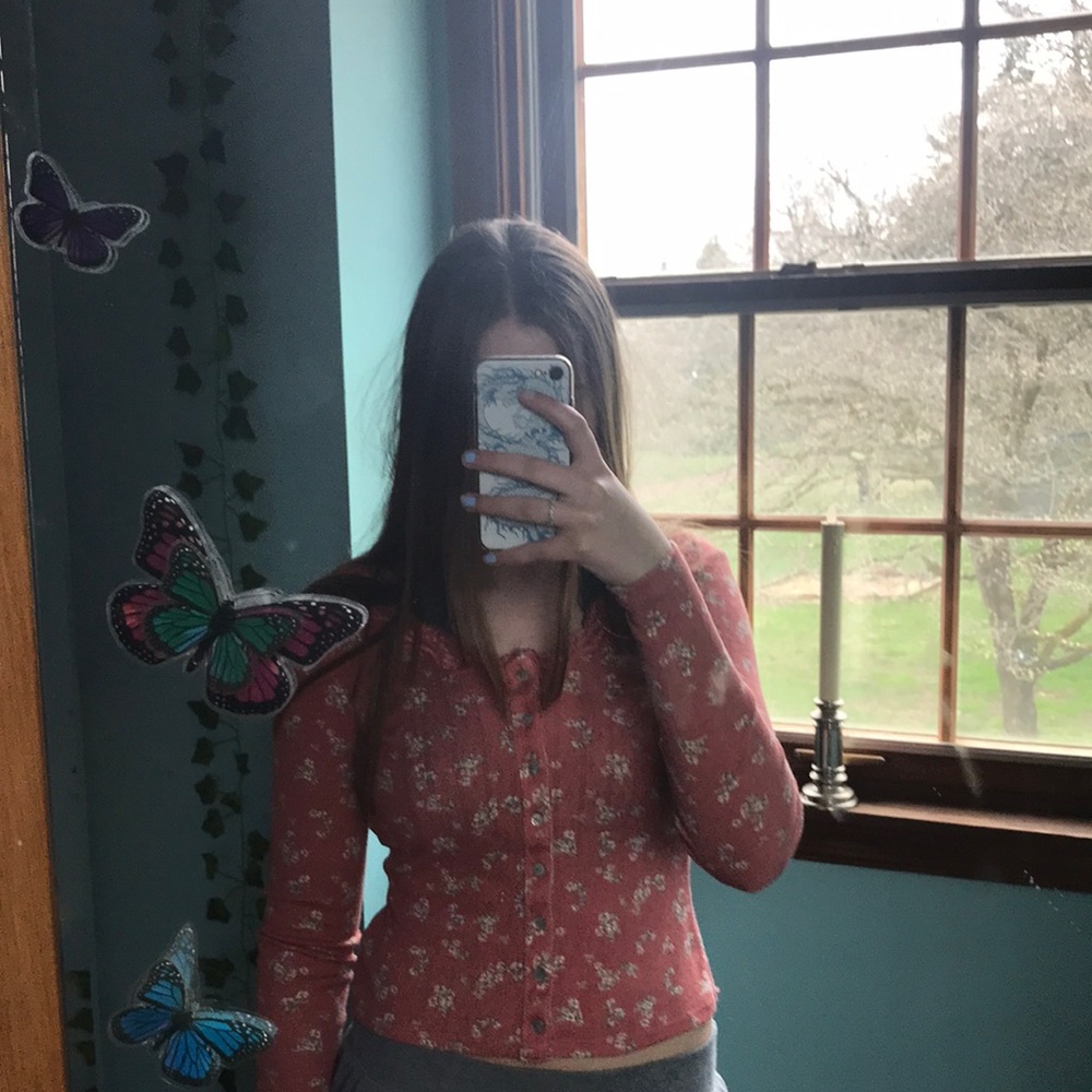 long sleeved blouse